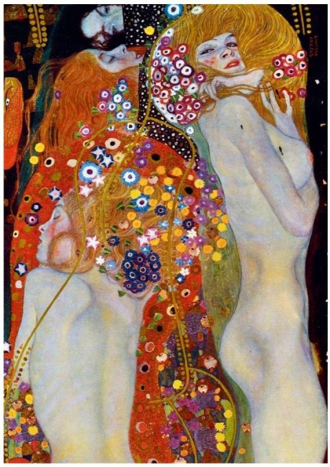 Puzzle 1000 Wodne serpentyny, II Gustav Klimt Puzzle 1000 Wodne serpentyny, II Gustav Klimt