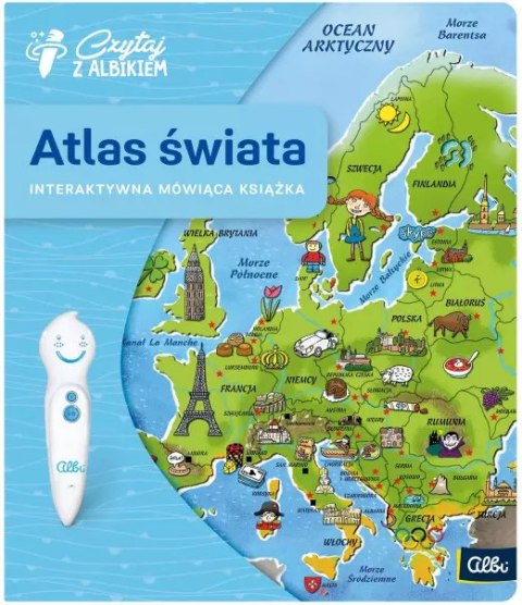Czytaj z Albikiem. Atlas świata Czytaj z Albikiem. Atlas świata