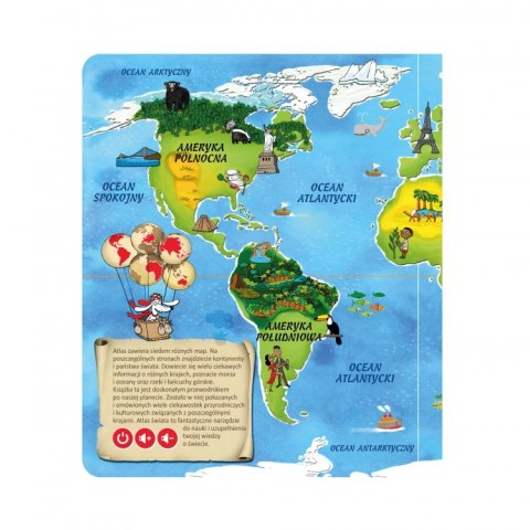 Czytaj z Albikiem. Atlas świata Czytaj z Albikiem. Atlas świata