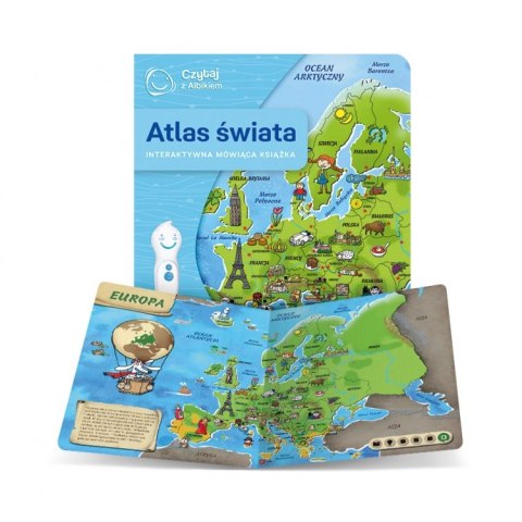 Czytaj z Albikiem. Atlas świata Czytaj z Albikiem. Atlas świata