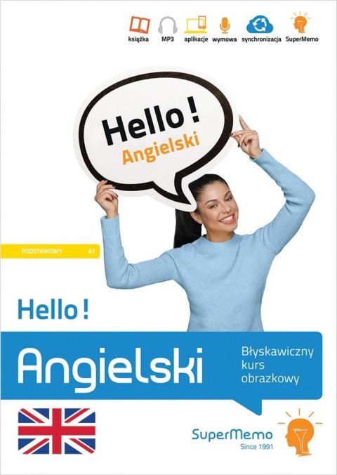 Hello! Angielski. Błyskawiczny kurs obrazkowy A1 Hello! Angielski. Błyskawiczny kurs obrazkowy A1