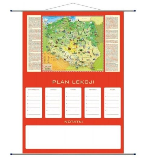 Plan lekcji - mapa Polska Młodego Odkrywcy Plan lekcji - mapa Polska Młodego Odkrywcy