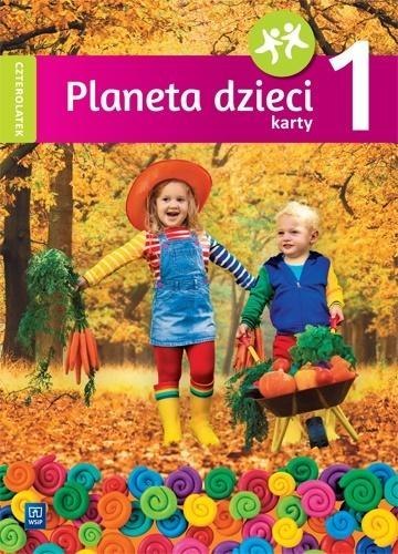Planeta dzieci. Czterolatek. Karty pracy cz.1 WSiP Planeta dzieci. Czterolatek. Karty pracy cz.1 WSiP