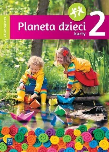 Planeta dzieci. Czterolatek. Karty pracy cz.2 WSiP Planeta dzieci. Czterolatek. Karty pracy cz.2 WSiP