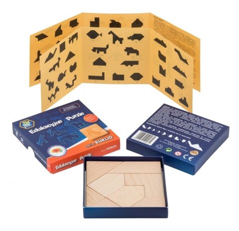Puzzle drewniane - seria EUKLID Puzzle drewniane - seria EUKLID