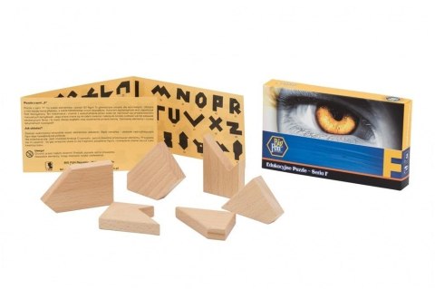 Puzzle drewniane - seria F Puzzle drewniane - seria F