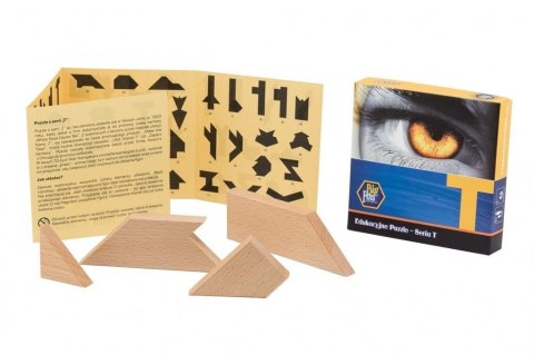 Puzzle drewniane - seria T Puzzle drewniane - seria T