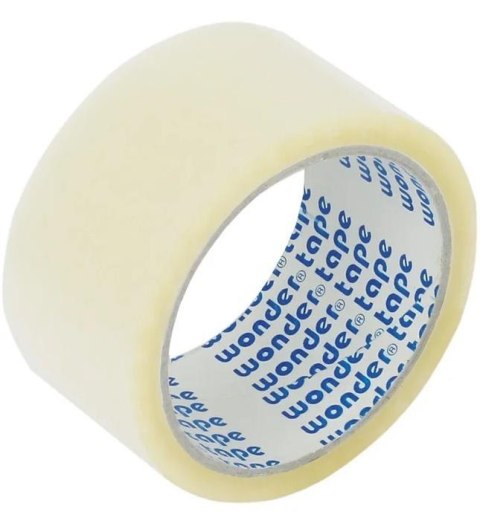 Taśma pakowa transparent 48mmx50m (6szt) WONDER Taśma pakowa transparent 48mmx50m (6szt) WONDER