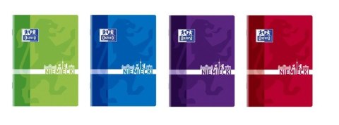 Zeszyt A5/60K kratka Niemiecki (5szt) OXFORD Zeszyt A5/60K kratka Niemiecki (5szt) OXFORD