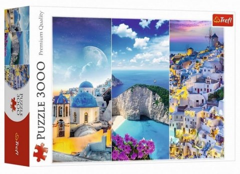 Puzzle 3000 Greckie wakacje TREFL Puzzle 3000 Greckie wakacje TREFL