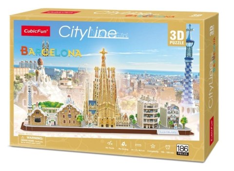 Puzzle 3D Cityline Barcelona Puzzle 3D Cityline Barcelona