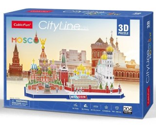 Puzzle 3D Cityline Moskwa
