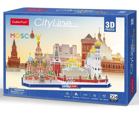 Puzzle 3D Cityline Moskwa Puzzle 3D Cityline Moskwa