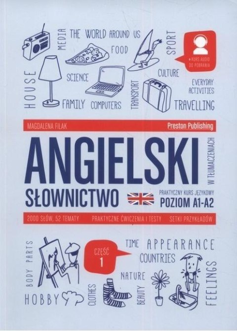 Angielski w tłumaczeniach. Słownictwo cz.1 + mp3 Angielski w tłumaczeniach. Słownictwo cz.1 + mp3