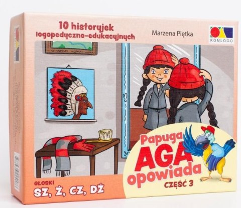 Historyjki obrazkowe. Papuga Aga opowiada cz.3 Historyjki obrazkowe. Papuga Aga opowiada cz.3