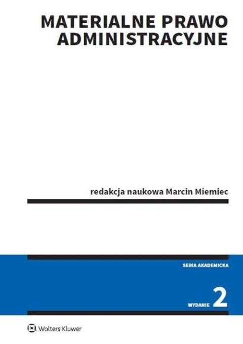 Materialne prawo administracyjne Materialne prawo administracyjne