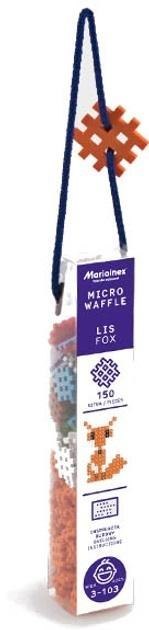 Micro Waffle 150 elementów Lisek