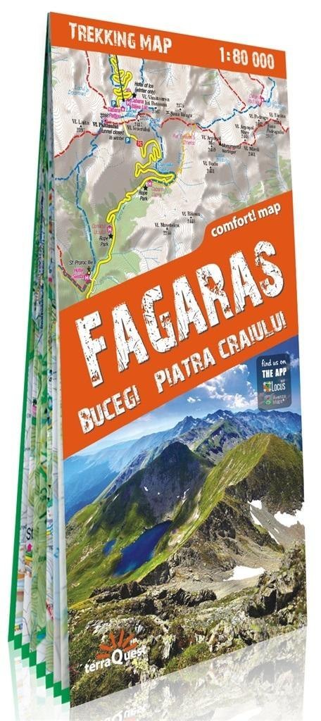 Trekking map Góry Fagaraskie/Faragas 1:80 000 Trekking map Góry Fagaraskie/Faragas 1:80 000