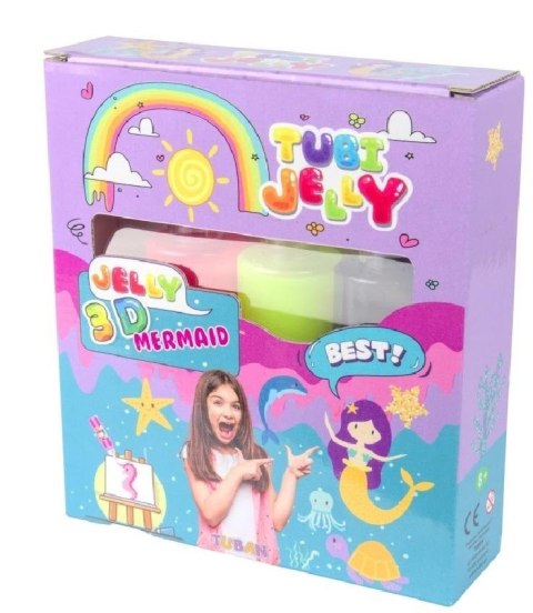 Tubi Jelly 3 kolory - Syrenka TUBAN Tubi Jelly 3 kolory - Syrenka TUBAN