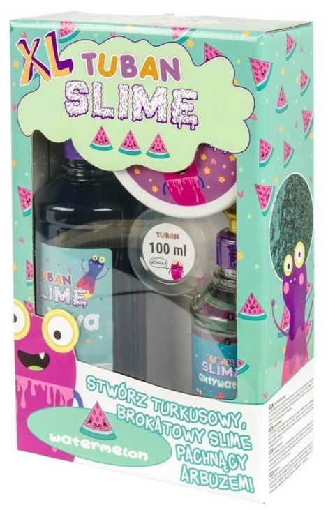 Zestaw Super Slime XL - Arbuz TUBAN Zestaw Super Slime XL - Arbuz TUBAN
