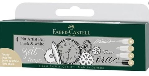 Zestaw do kaligrafii 4szt FABER CASTELL Zestaw do kaligrafii 4szt FABER CASTELL