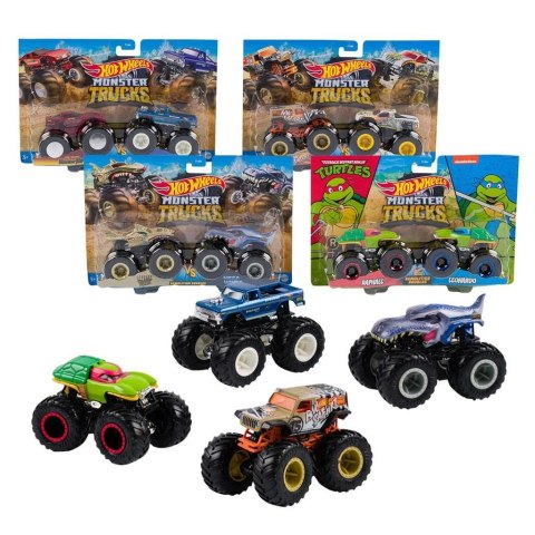 Hot Wheels. Monster Trucks Pojazd 1:64 2-pak Hot Wheels. Monster Trucks Pojazd 1:64 2-pak