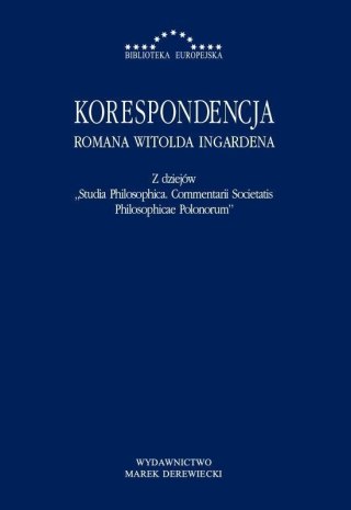 Korespondencja Romana Witolda Ingardena