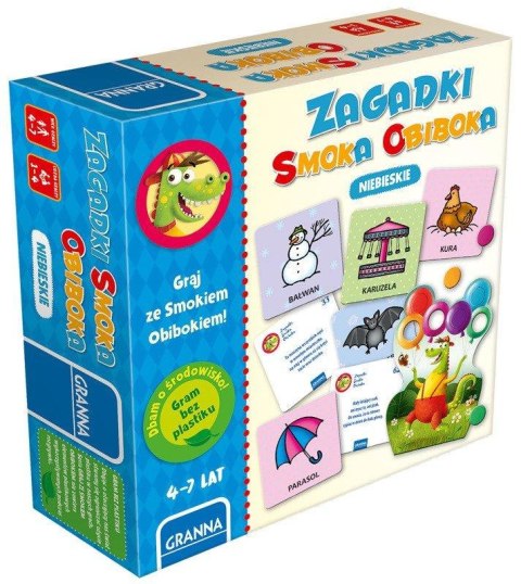 Zagadki Smoka Obiboka niebieskie GRANNA Zagadki Smoka Obiboka niebieskie GRANNA
