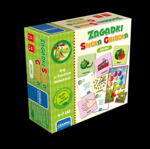Zagadki Smoka Obiboka zielone GRANNA Zagadki Smoka Obiboka zielone GRANNA