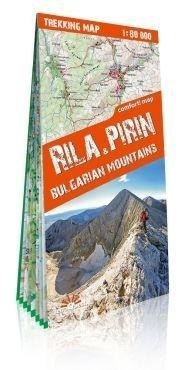 Mapa trekkingowa - Riła i Piryn. Góry Bułgarii Mapa trekkingowa - Riła i Piryn. Góry Bułgarii