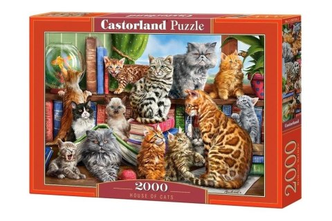 Puzzle 2000 House of Cats CASTOR Puzzle 2000 House of Cats CASTOR