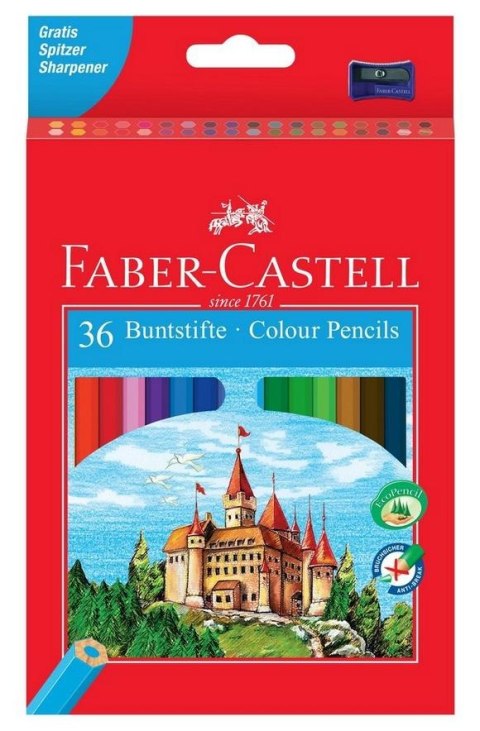 Kredki Zamek 36 kolorów FABER CASTELL Kredki Zamek 36 kolorów FABER CASTELL