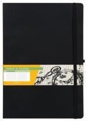 Notes B5 Kratka Impresja Czarny ANTRA Notes B5 Kratka Impresja Czarny ANTRA