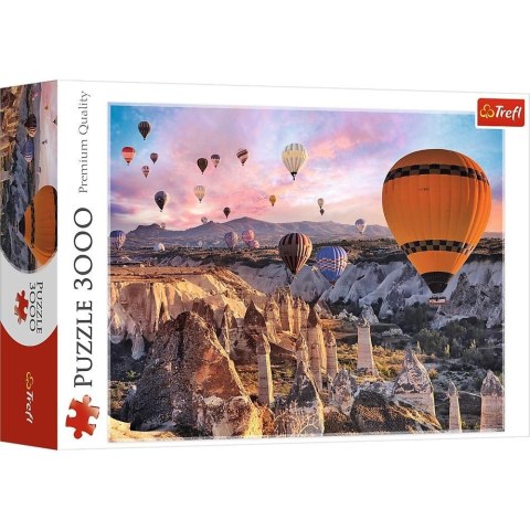 Puzzle 3000 Balony nad Kapadocją TREFL Puzzle 3000 Balony nad Kapadocją TREFL