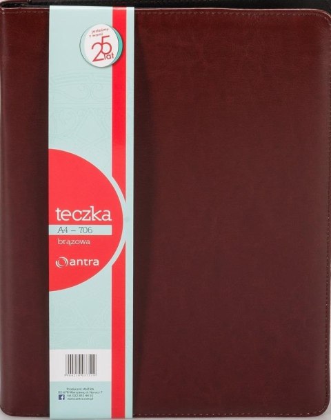 Teczka A4 706 brązowa Teczka A4 706 brązowa