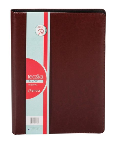 Teczka A4 708 brązowa Teczka A4 708 brązowa