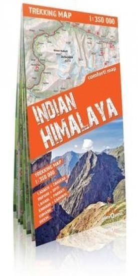 Trekking map Himalaje Indyjskie 1:350 000 mapa Trekking map Himalaje Indyjskie 1:350 000 mapa