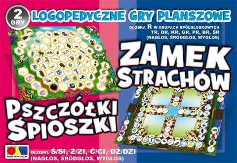 2 gry Zamek Strachów/Pszczółki Śpioszki 2 gry Zamek Strachów/Pszczółki Śpioszki