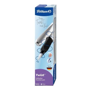 Pióro wieczne Twist P457 M srebrne