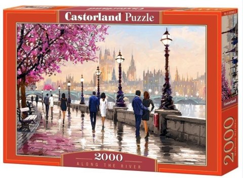 Puzzle 2000 Wzdłuż rzeki CASTOR Puzzle 2000 Wzdłuż rzeki CASTOR