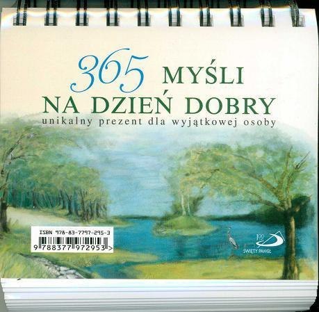 365 myśli na dzień dobry 365 myśli na dzień dobry