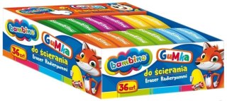 Gumka do ścierania (36szt) BAMBINO