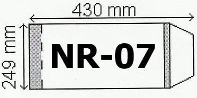 Okładka na podr B5 regulowana nr 7 (25szt) NARNIA Okładka na podr B5 regulowana nr 7 (25szt) NARNIA