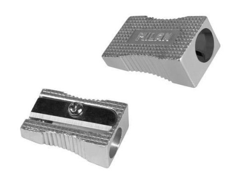 Temperówki aluminiowe ścięte (20szt) MILAN Temperówki aluminiowe ścięte (20szt) MILAN