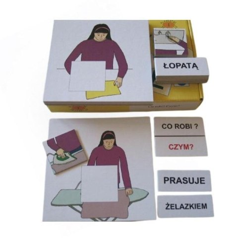 Zestaw dydaktyczny. Co robi? Czym? Zestaw dydaktyczny. Co robi? Czym?