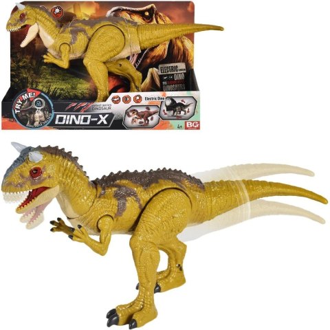 Dinozaur na baterie z głosem i dźwiękiem Dinozaur na baterie z głosem i dźwiękiem