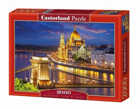 Puzzle 2000 Budapeszt o zmierzchu CASTOR Puzzle 2000 Budapeszt o zmierzchu CASTOR