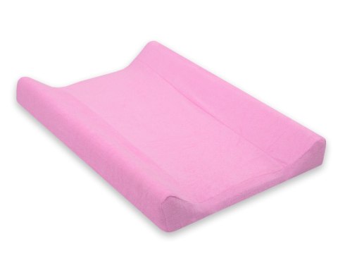 Pokrowiec frotte na przewijak 70x50cm różowy Pokrowiec frotte na przewijak 70x50cm różowy