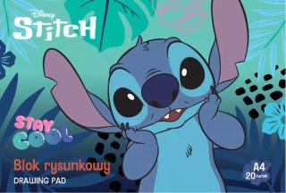 Blok rysunkowy A4/20k biały 80gr Stitch Fo A 10