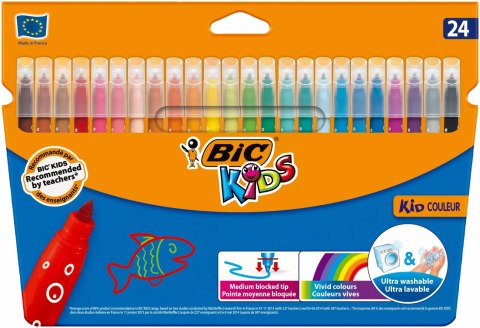 Pisaki 24 kolory Bc Kids Couleur pudełko Pisaki 24 kolory Bc Kids Couleur pudełko